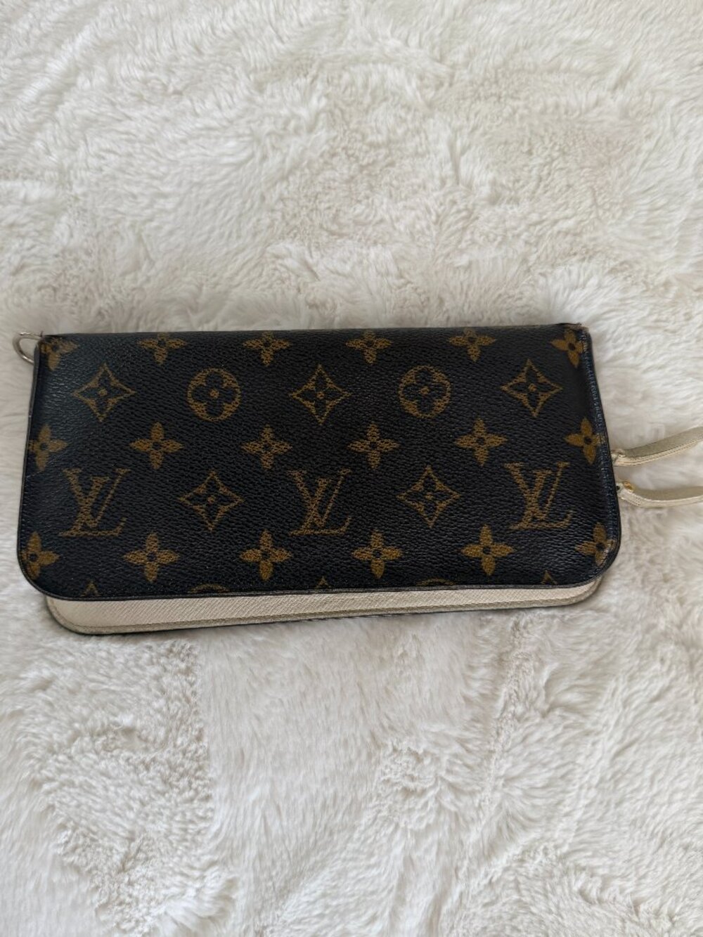 Louis Vuitton Monogram Canvas Ivorie Insolite Long Wallet